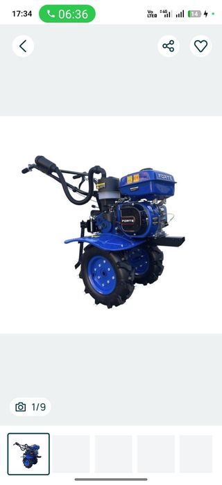 Мотоблок-грунтоірез