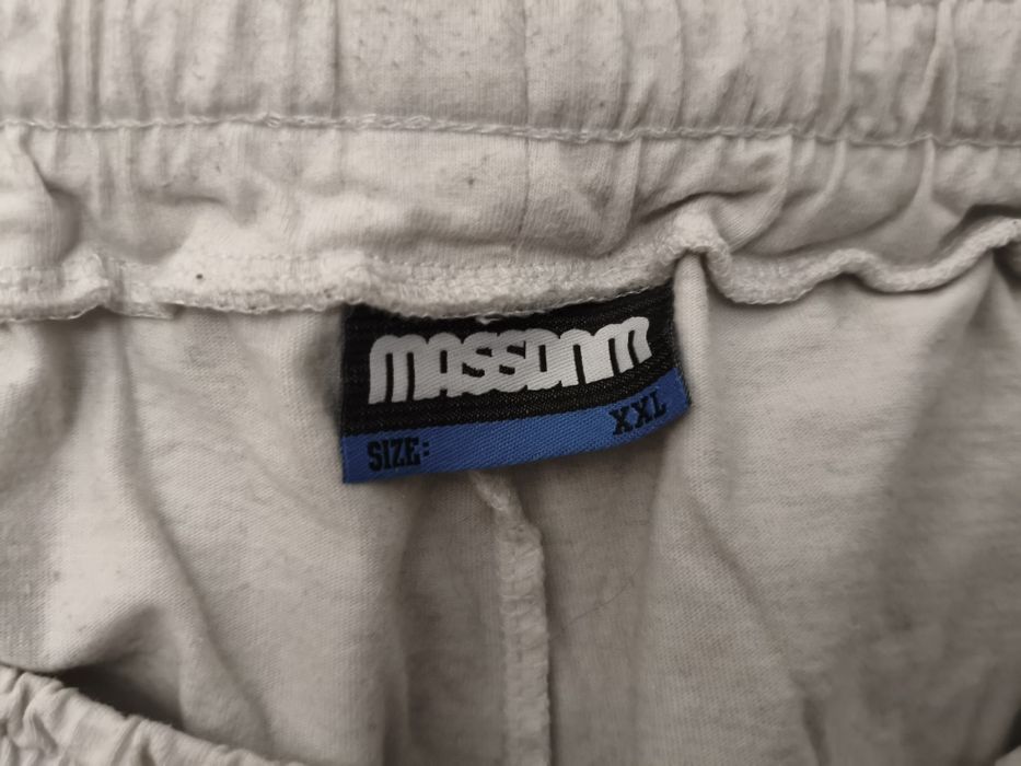 Spodenki szorty Mass Massdnm Horizon grey black używane, stan bdb XXL
