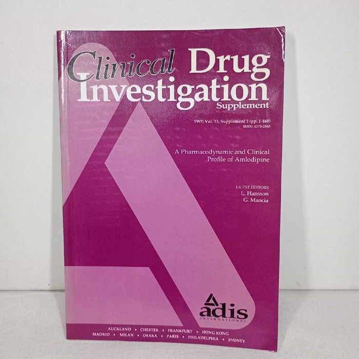 Clinical Drug Investigation. Vol 13, Suplement 1 (strony 1-168)