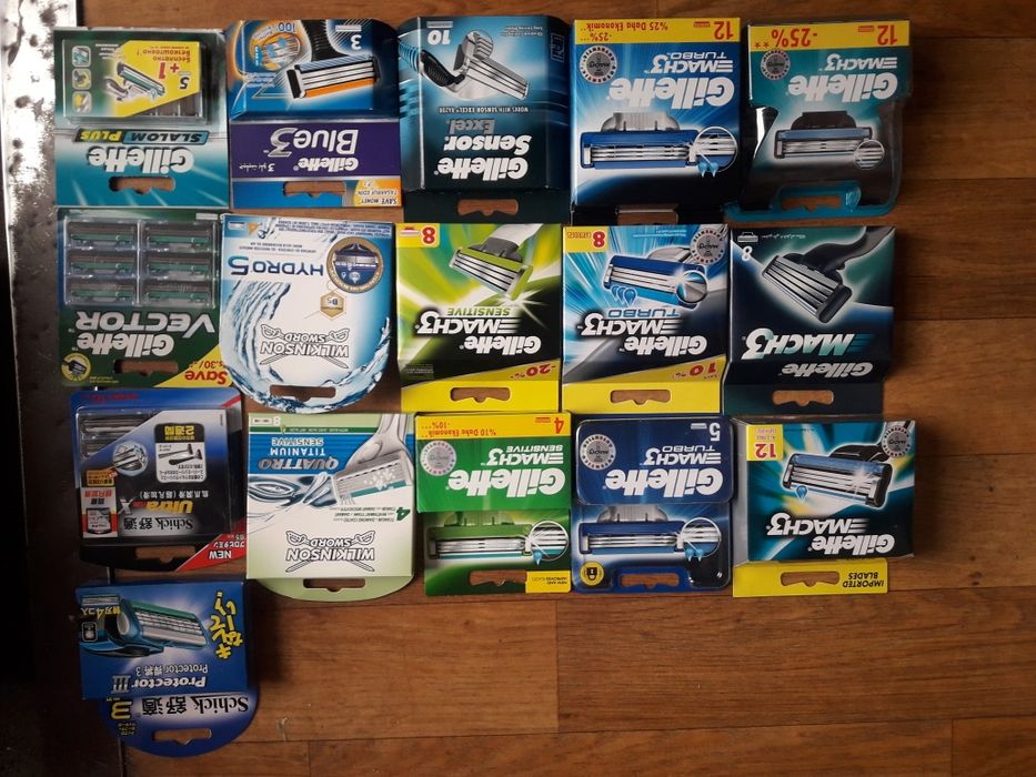 Gillette картриджи из Европы