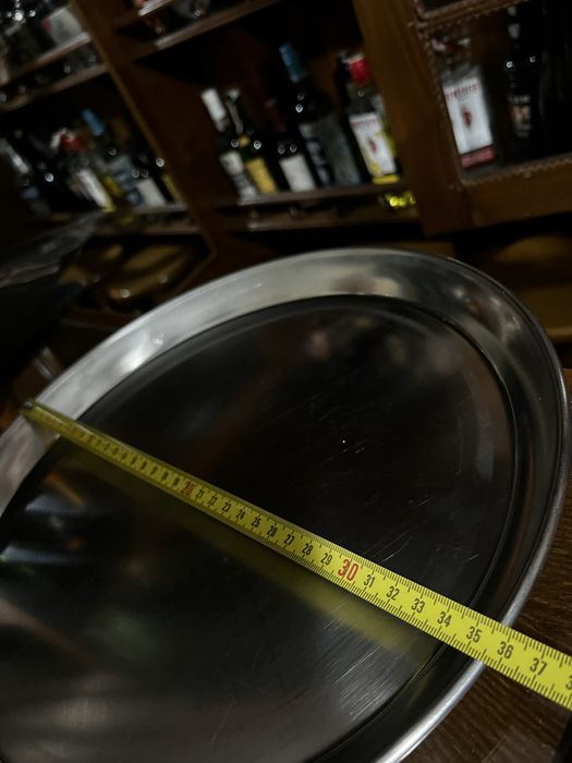 Bandeja de inox (36cm)