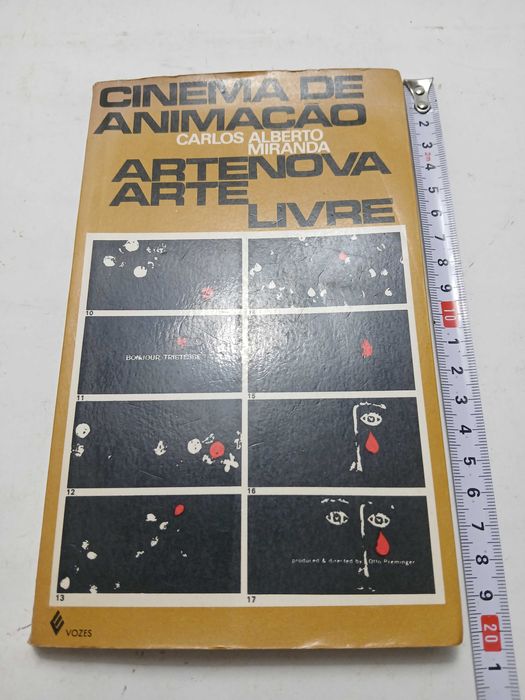 Livro - Cinema de animação - Carlos Alberto Miranda - Arte Nova Livre
