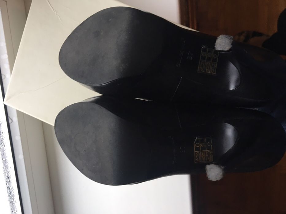 Туфли черевики кожаные