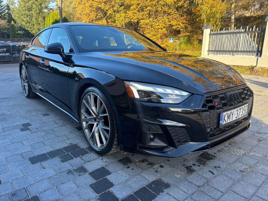 Audi S5 Sportback B&O Matrix PRESTIGE niski przebieg BARDZO ZADBANY