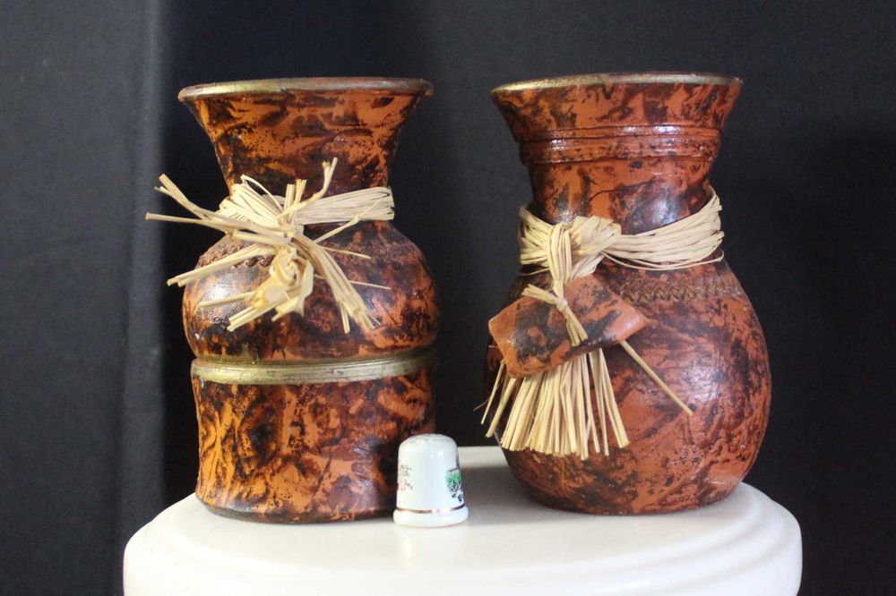 Dois vasos decorativos
