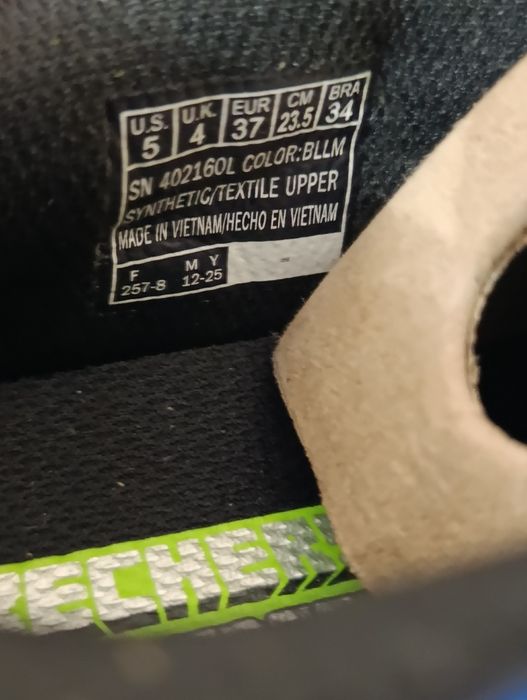 кросівки skechers Mega-Craft 4K розмір 37