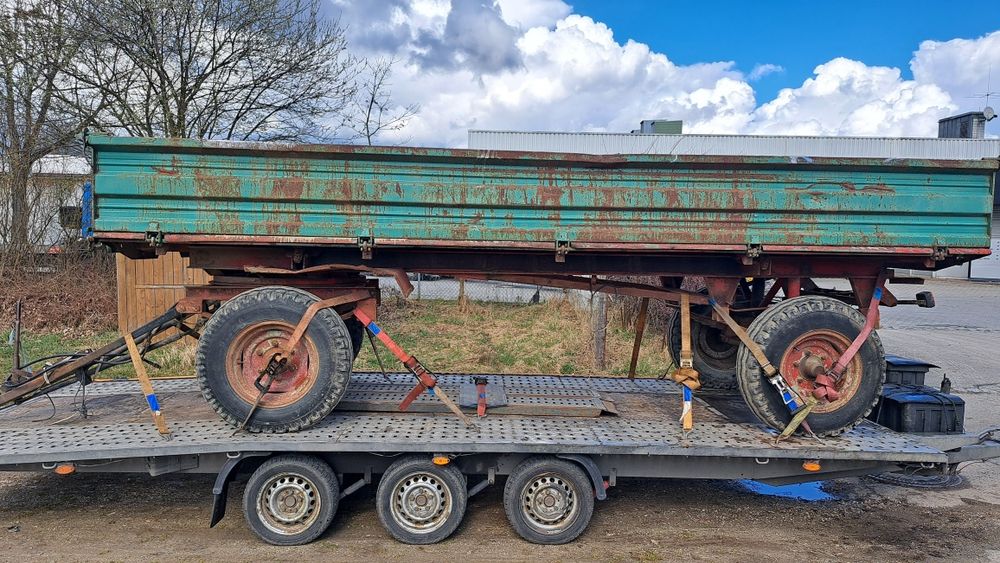 Przyczepa rolnicza kiper 8 ton