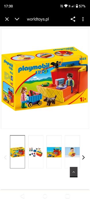 Playmobil Przenośny stragan