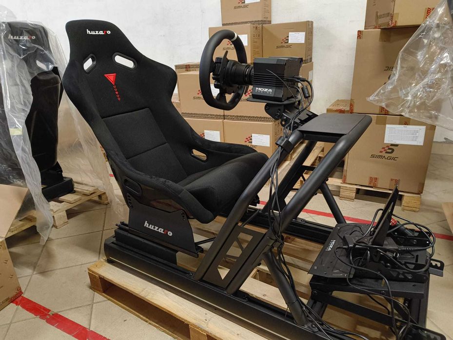 Symulator wyścigowy MOZA R5 Bundle +Brake Performance Kit + Huzaro 9.0 ...