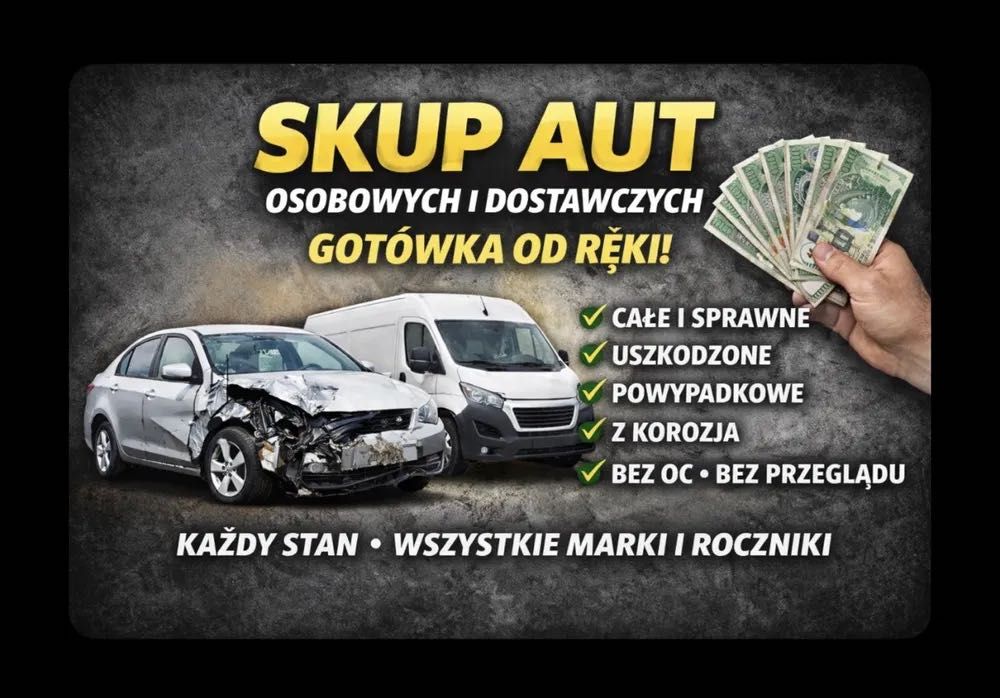 Skup samochodów osobowych i dostawczych