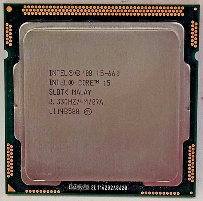 Intel i5-660 3.33-3.6 ГГц, s1156