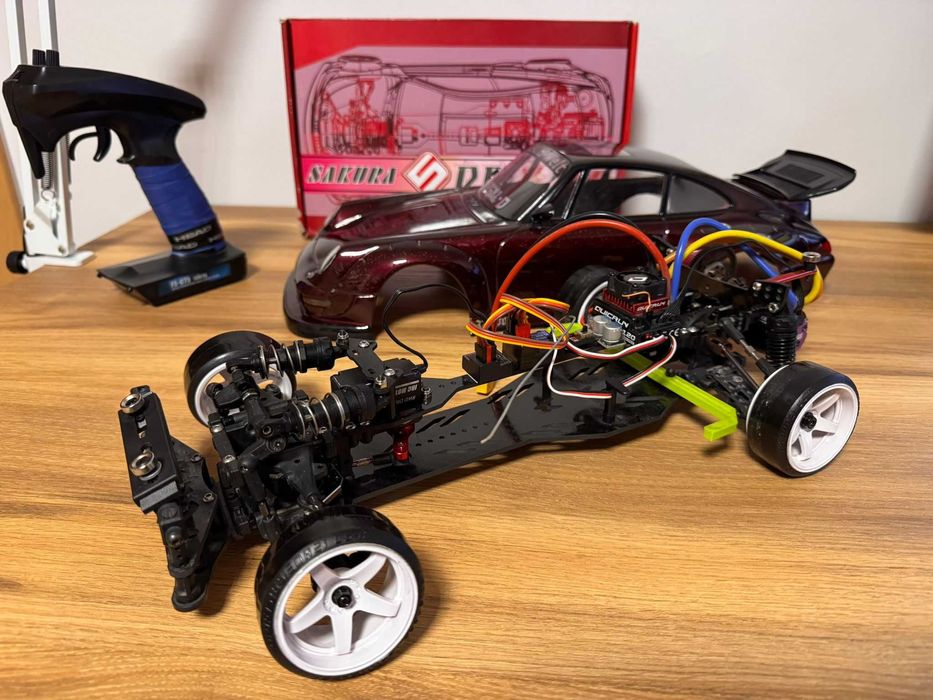 Model RC Drift 1:10 Sakura D5 RWD | Reve D | Hobbywing | FlySky GT5