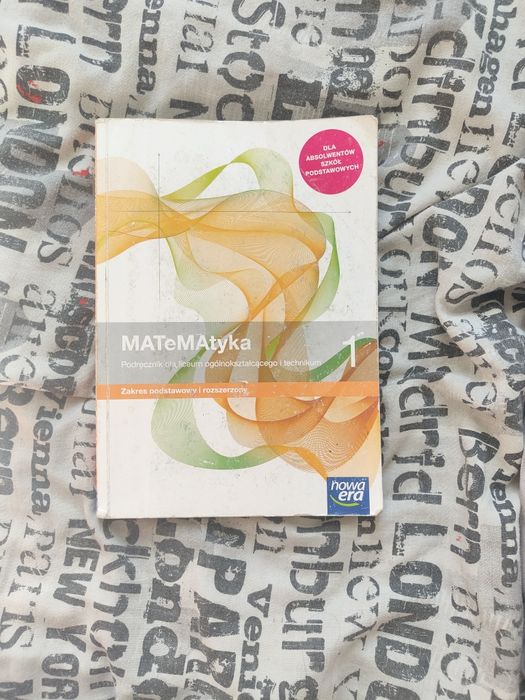 Sprzedam podręczniki matematyką do technikum/  liceum