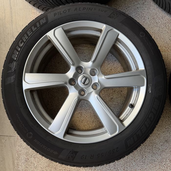 Jantes Originais Volvo XC90 19” + Michelin Pilot Alpin 5 SUV | Como Novas