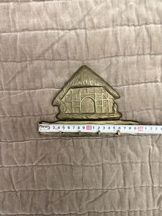 винтажная настенная ключница домик gilde германия