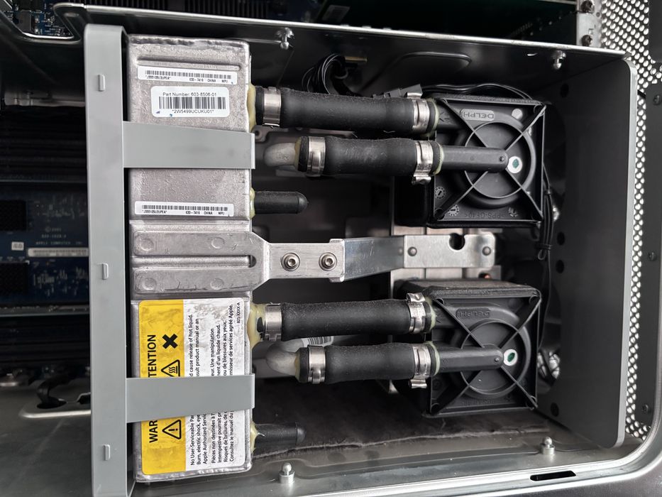 Apple PowerMac G5 Quad core, chlodzenie wodne