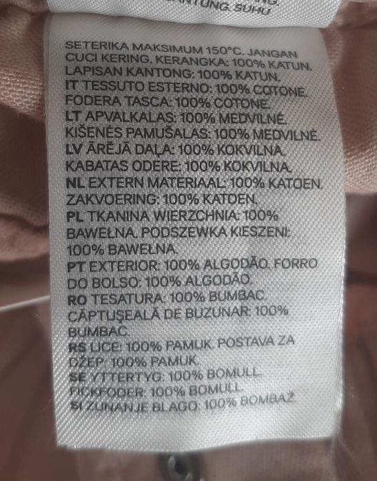 Spodnie h&m baggy 36