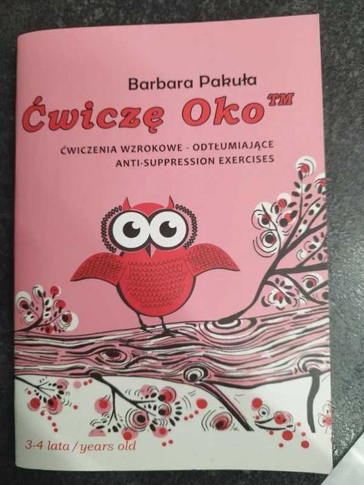 Książka do ćwiczenia oka Ćwiczę oko