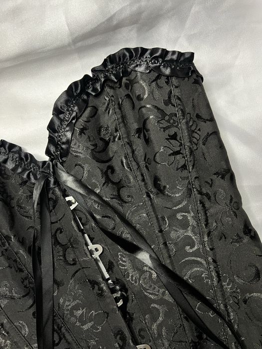 Чорний корсет XS–S