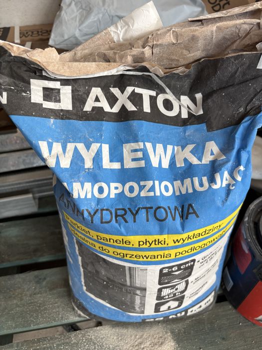 Odsprzedam wylewka samopoziomujaca anhydrytowa