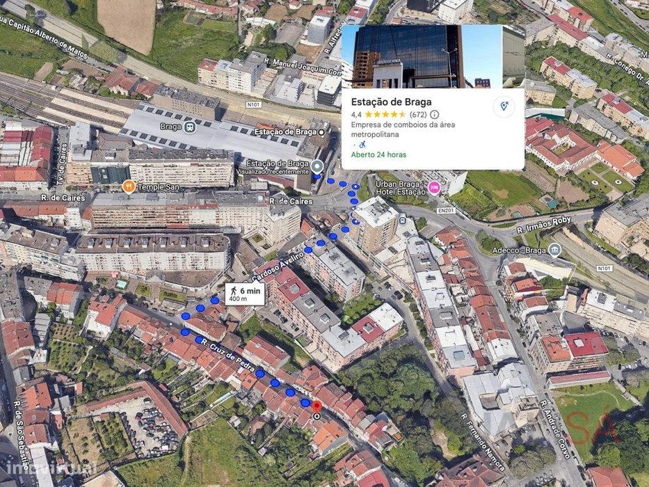 Apartamento T1 novo em Maximinos, a 100m do centro histórico de Bra...