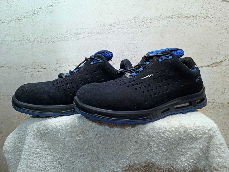 Buty robocze ELTEN IMPULSE XXT BLUE LOW S1 SRC r.44 stan bardzo dobry
