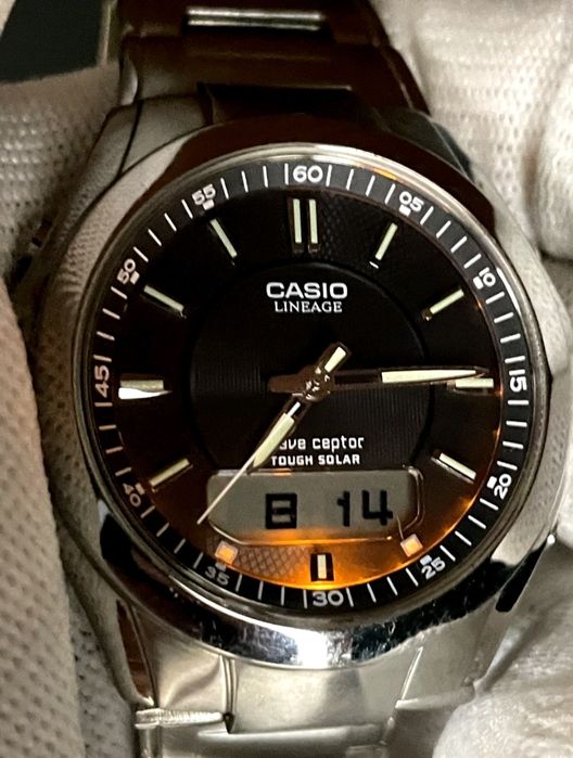 Casio lineage LCW-110 SOLAR sterwany radiowo