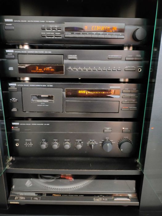 Sistema Hi-Fi Yamaha + JBL Vintage Completo