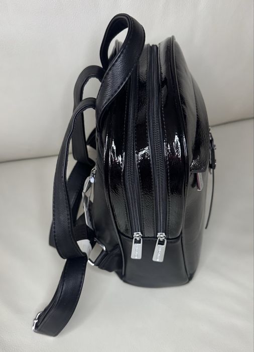 Жіночий рюкзак лакований, женский рюкзак лаковый