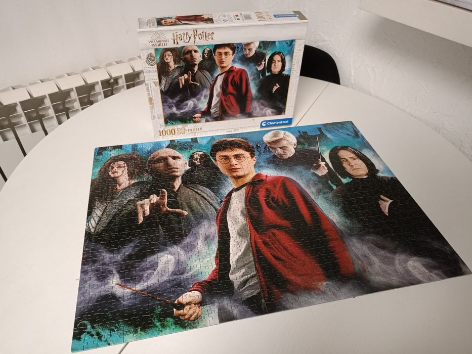 Puzzle Harry Potter 1000 szt raz ułożone