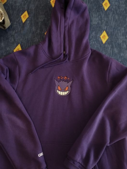 Худи CROP фиолетовое