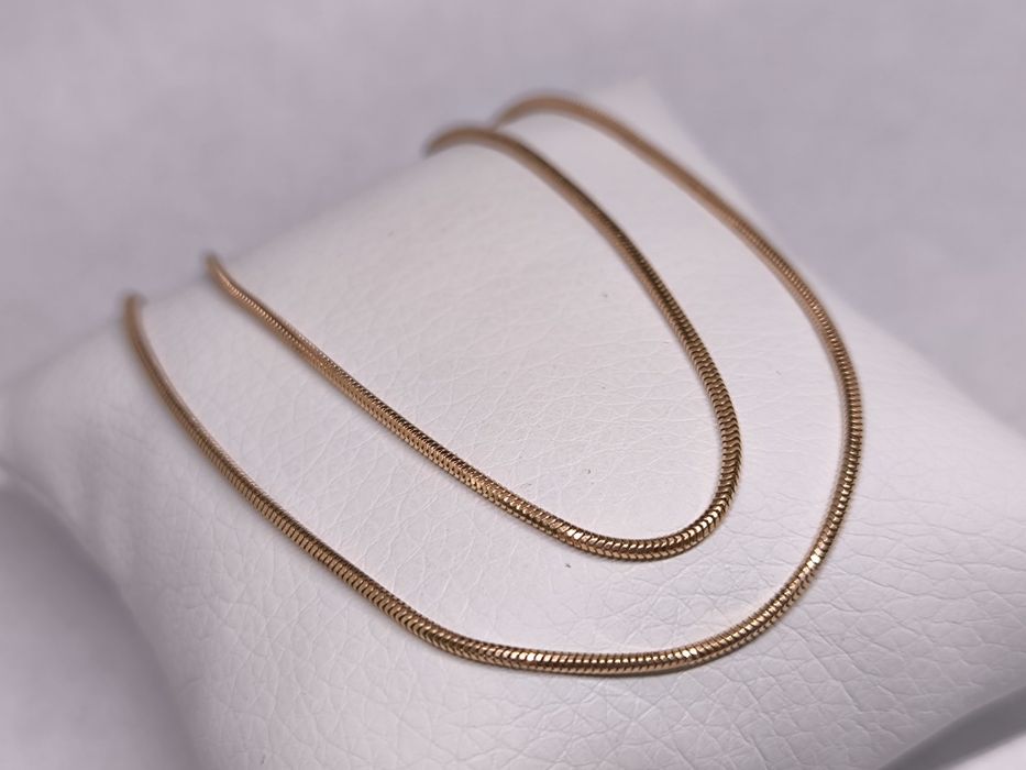 Цепочка золотая Снейк 54 см (3.73)