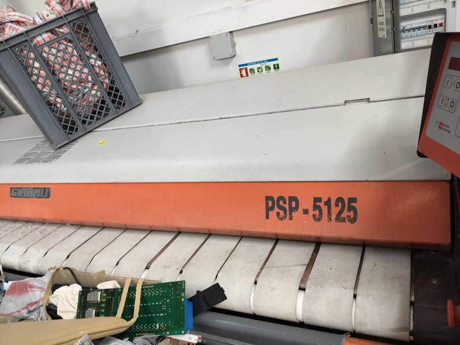 Calandra girbau 2.5 com dobrador eletrica