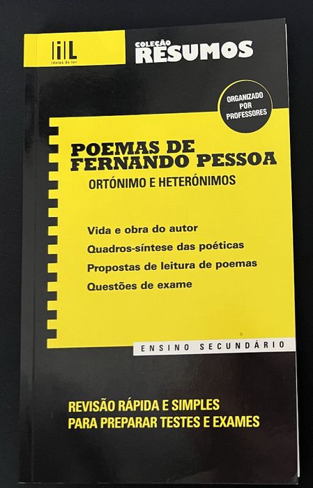 Livro Resumo  -  Poemas de Fernando Pessoa