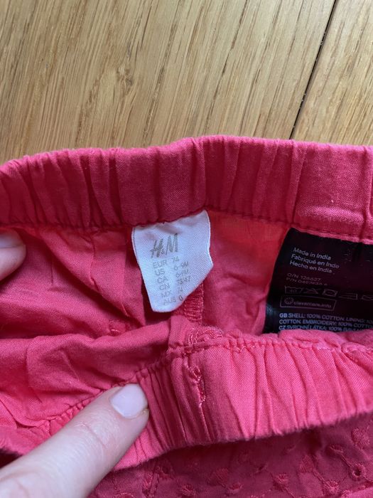 Spodenki h&m roz. 74