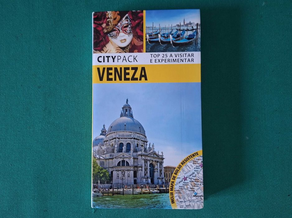 Guia Livro de Viagem - VENEZA - Citypack - com mapa de bolso