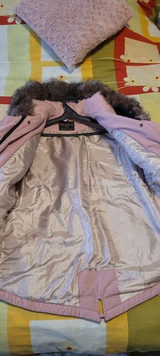 Парка з натуральним хутром