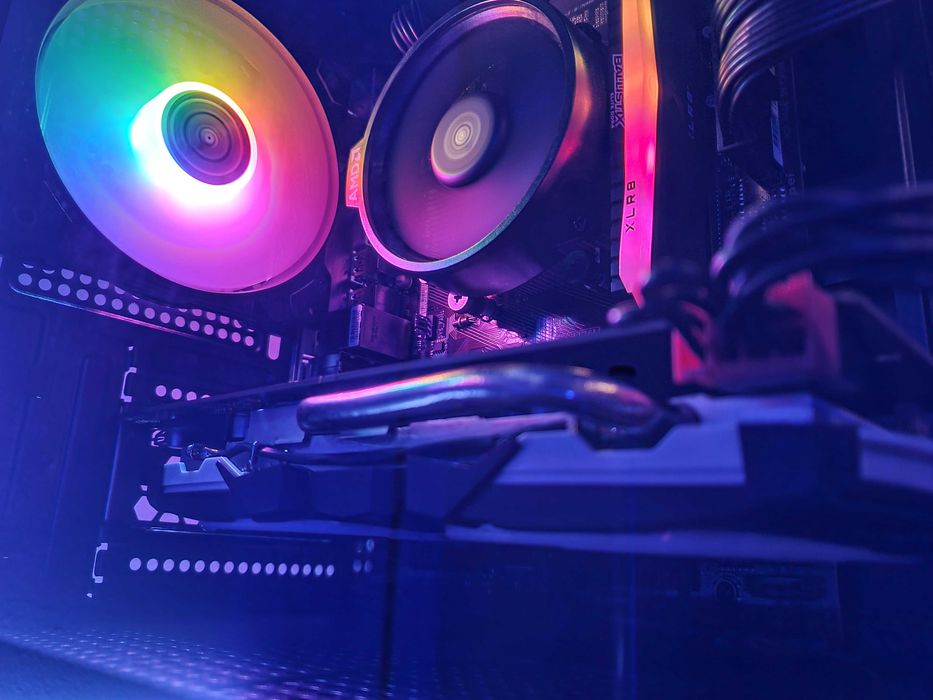 Komputer do Gier RYZEN/RX470 8GB/12GB DDR4/256SSD+1TBHDD RGB Okazja!