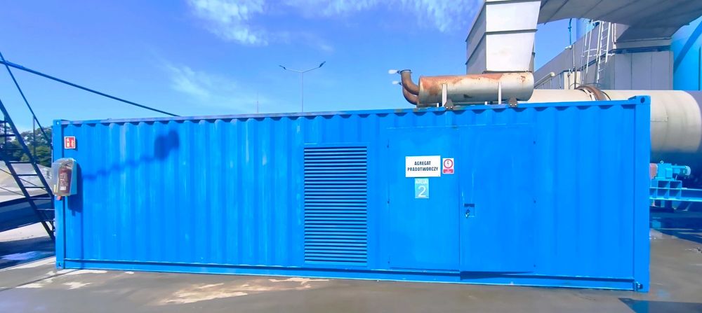 Agregat prądotwórczy 600kW/750kVA