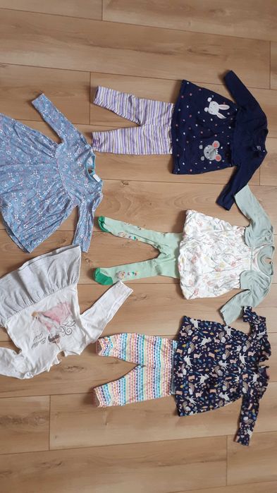 Ubrania dziewczynka 6- 9 miesięcy