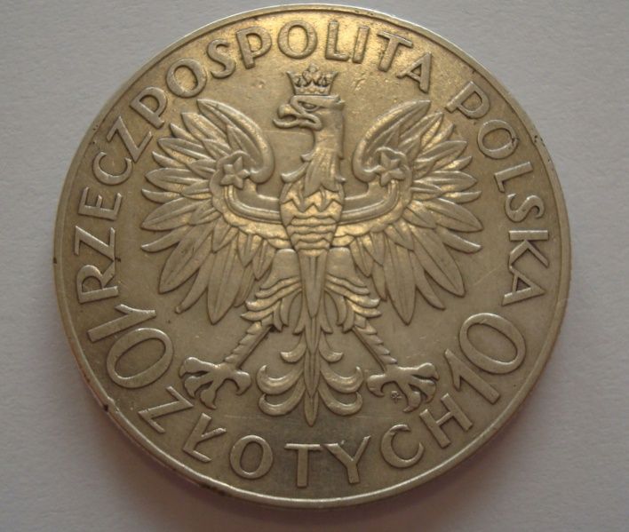 10 zł 1933 Romuald Traugutt srebro