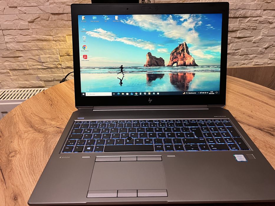 HP Zbook Workstation 15,6” i7 12x4,50GHZ 32GB 2 TB VGA 4GB Windows 11