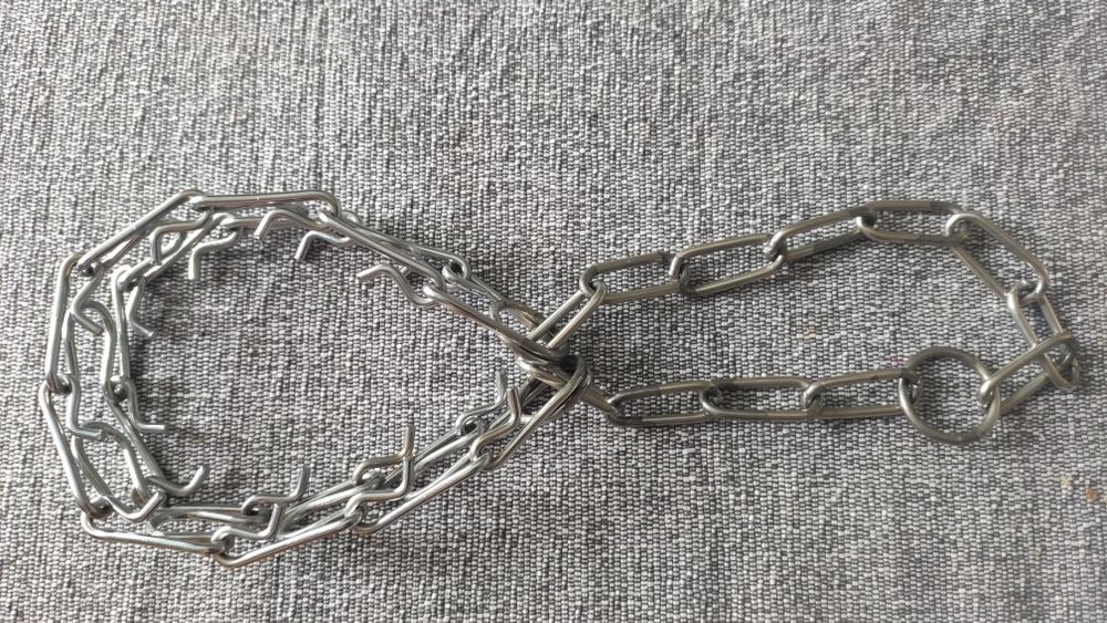 Obroża dla psa metalowa, 30 cm