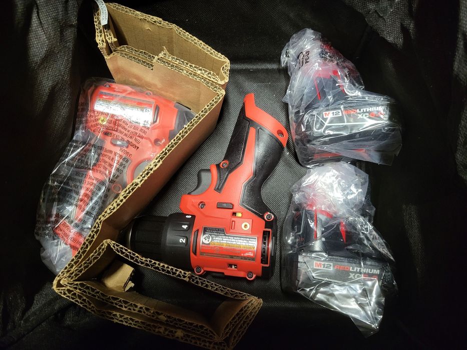 Milwaukee 3494-22xc шуруповерт 3401 та імпакт 3450