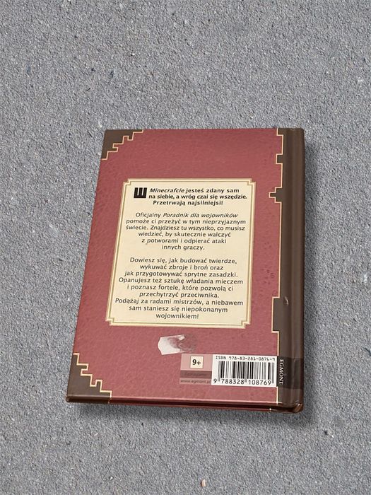 ksiazka minecraft poradnik dla wojownikow