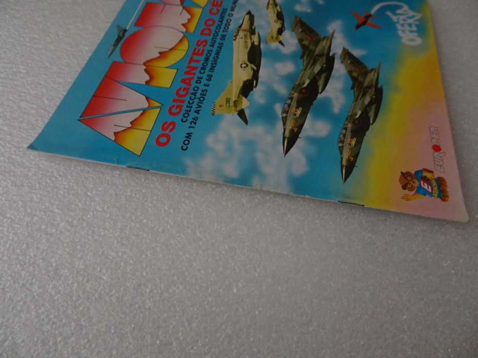 Caderneta de cromos vazia - Os Gigantes do Céu - Europer