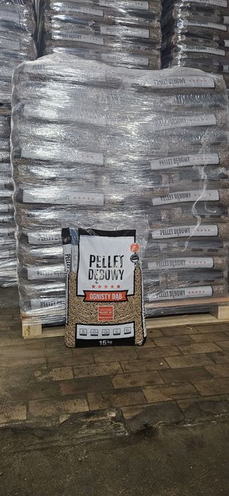 Pellet pelet drzewny polski Dębowy 100%