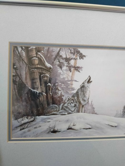 Grafika obraz autorstwa Sue Coleman sygnowana