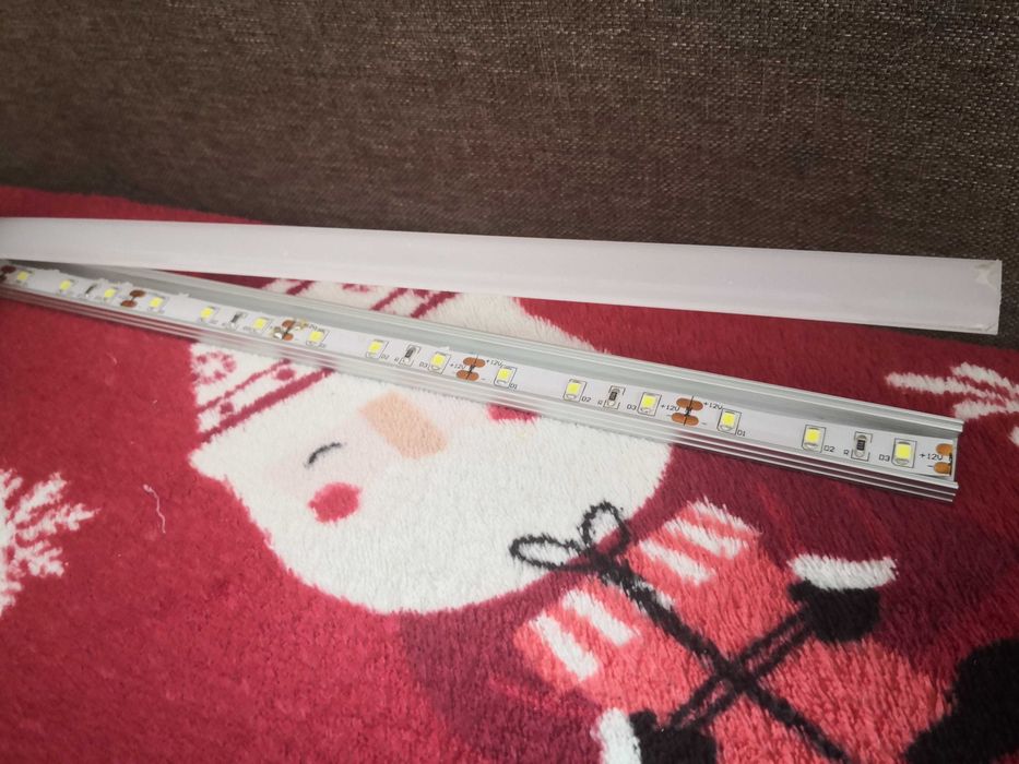 Alu Listwa LED 80cm zasilacz 1,4A komplet