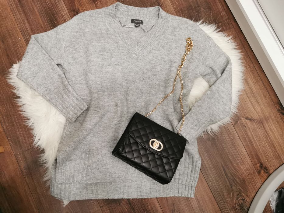 Sweter sweterek bluzka bluzeczka z długim rękawem bluza 38/40 m/l